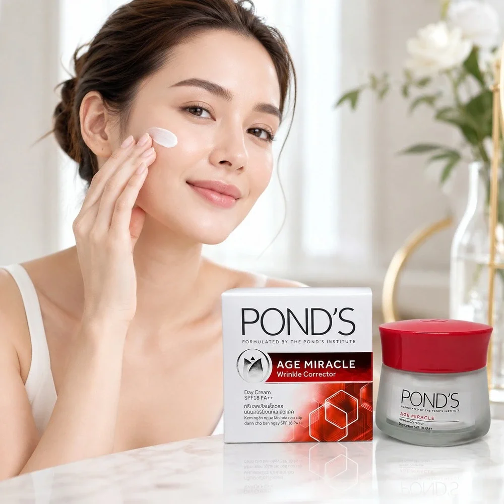POND'S Age Miracle Wrinkle Corrector SPF 18 Anti Aging Day Cream 1.7 oz 50g